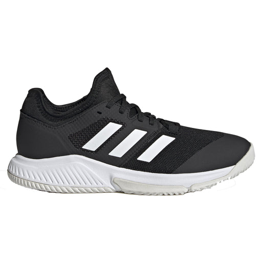 Adidas Court Team Bounce Womens Tennis Shoes - BLK/WT/SLVR 001/B Medium/11.0