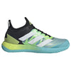 Adidas Adizero Ubersonic 4 Clay Black-Lime Womens Tennis Shoes