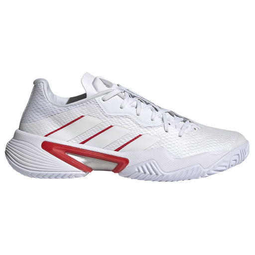 Adidas Barricade White-Silver Womens Tennis Shoes - WHT/SLVR/GY2/B Medium/11.0