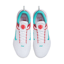 Load image into Gallery viewer, NikeCourt Zoom NXT Womens Tennis Shoes - WHITE/TEAL 136/B Medium/10.0
 - 9