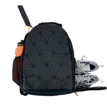 Load image into Gallery viewer, NiceAces Geo Black Tennis Backpack - Black
 - 1