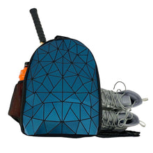 Load image into Gallery viewer, NiceAces Geo Blue Tennis Backpack - Blue
 - 1