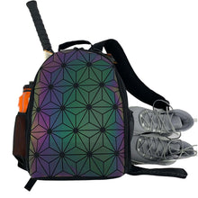 Load image into Gallery viewer, NiceAces Geo Iridescent Tennis Backpack - Iridescent
 - 1