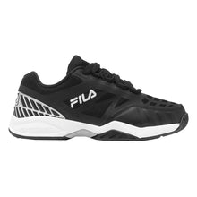 Load image into Gallery viewer, Fila Axilus Junior Kids Tennis Shoes - BLACK/WHITE 003/M/7.0
 - 1