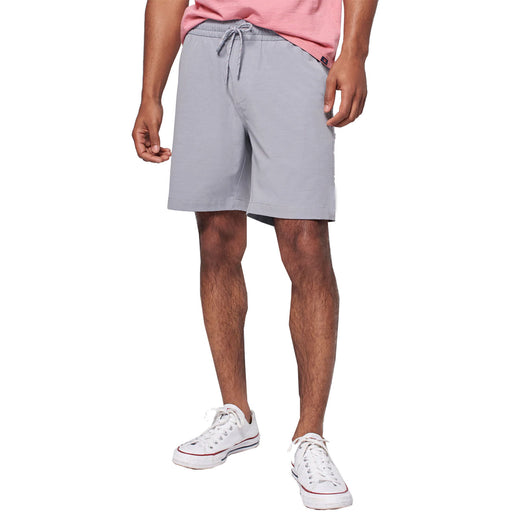 Faherty Pull On All Day 8in Mens Shorts - Ice Grey/XL