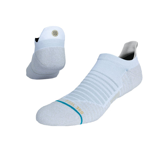 Stance Versa Tab Unisex No Show Socks - White/L