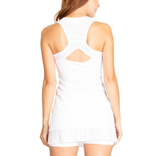 Load image into Gallery viewer, Sofibella Olympic Club High Neck Wht Womens Tank
 - 2