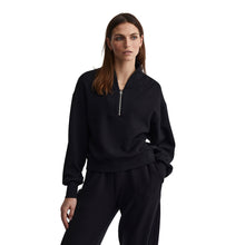 Load image into Gallery viewer, Varley Davidson Womens Half Zip Sweatshirt - Black/L
 - 1