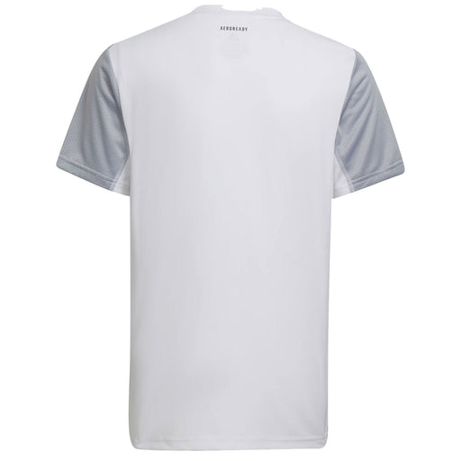 Adidas Club White-Silver Boys Tennis T-Shirt