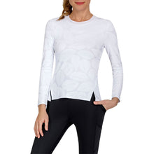 Load image into Gallery viewer, Tail Cosima Fading Leave Chalk Wmn LS Tennis Shirt - LEAVE CHALK Q70/XL
 - 1
