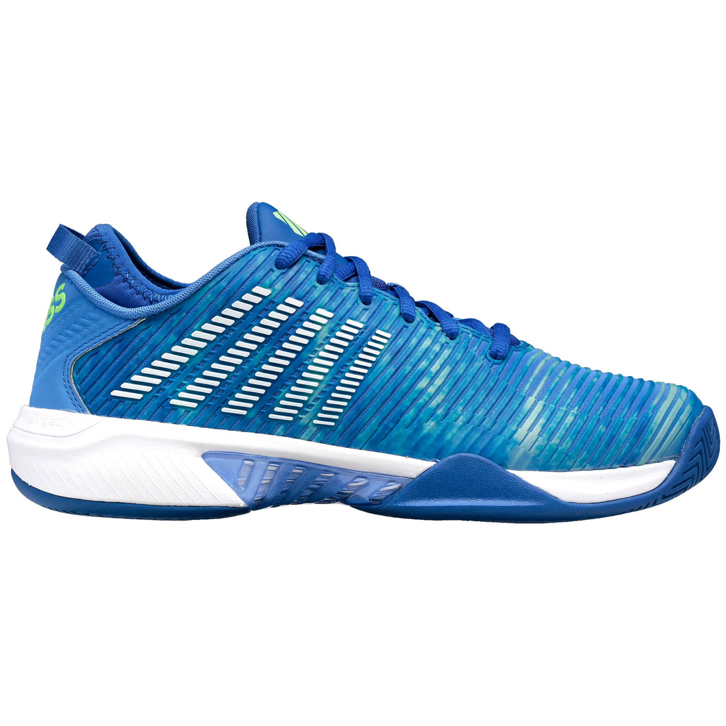 K-Swiss Hypercourt Supreme LE Mens Tennis Shoes - BLUE GLOW 443/D Medium/14.0