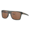 Oakley Leffingwell Matte Grey Smoke Prizm Tungsten Sunglasses