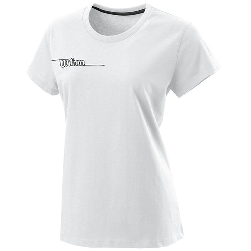 Wilson Team II Tech Womens Tennis Shirt - White/XL