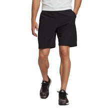 Load image into Gallery viewer, Adidas Ergo 9in Black Mens Tennis Shorts - BLACK 001/XXL
 - 1