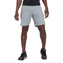 Load image into Gallery viewer, Adidas Ergo 9in Halo Silver Mens Tennis Shorts - HALO SILVER 020/XXL
 - 1