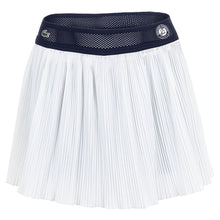 Load image into Gallery viewer, Lacoste Roland Garros White Womens Tennis Skirt
 - 2