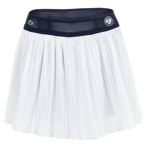Lacoste Roland Garros White Womens Tennis Skirt