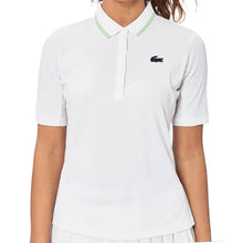 Load image into Gallery viewer, Lacoste Sport Pique White Womens Tennis Polo - White 92u/12
 - 1