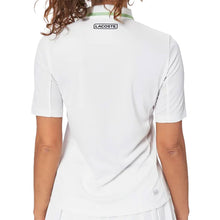 Load image into Gallery viewer, Lacoste Sport Pique White Womens Tennis Polo
 - 2