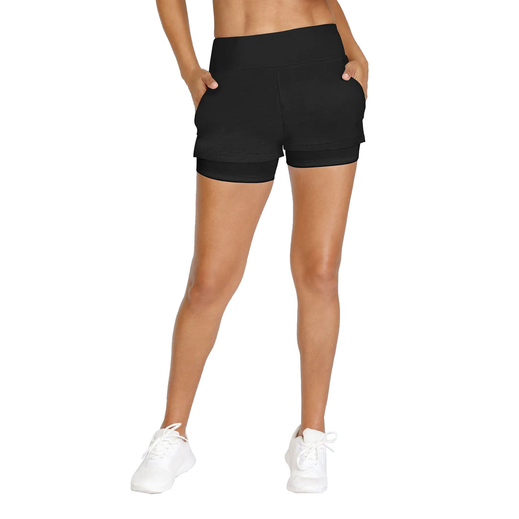 Tail Lulie Onyx 4in Womens Tennis Shorts - ONYX 900/L