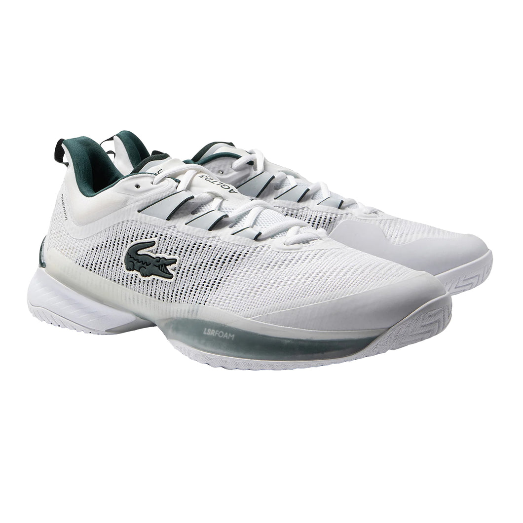 Lacoste AG-LT23 Ultra All-Court Mens Tennis Shoes - White/Dk Green/D Medium/13.0