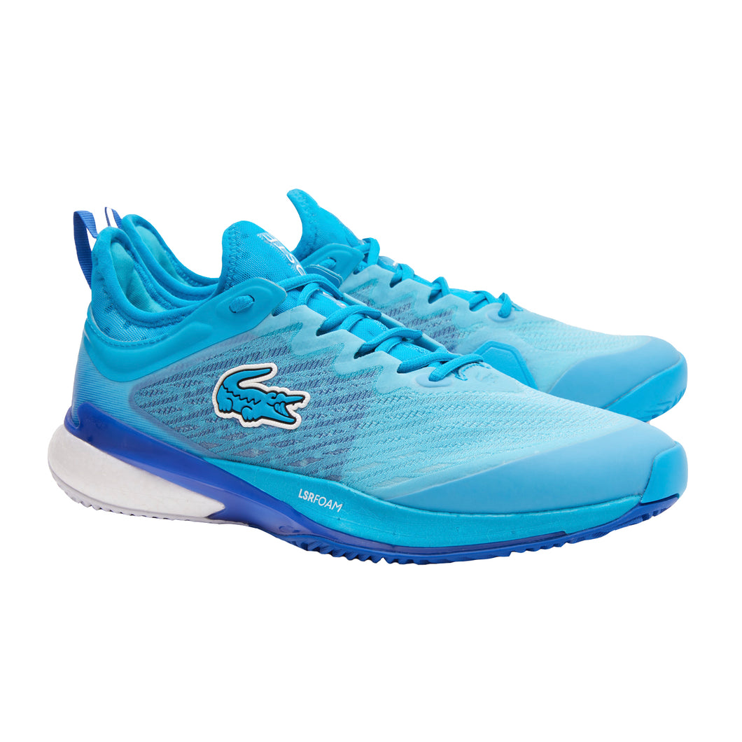 Lacoste AG-LT23 Lite All-Court Mens Tennis Shoes - Blue/D Medium/12.0