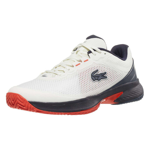 Lacoste Tech Point All-Court Mens Tennis Shoes - White/Nvy/Red/D Medium/12.0