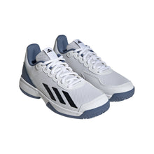 Load image into Gallery viewer, Adidas Courtflash Junior Tennis Shoes - White/Black/M/13.0
 - 1