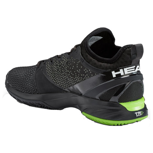 Head Sprint SF Black-Green Mens Tennis Shoes