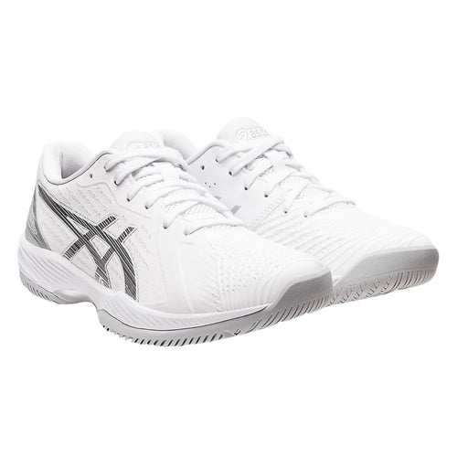 Asics Solution Swift FF Womens Tennis Shoes - Wht/Pure Silver/B Medium/10.0