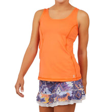 Load image into Gallery viewer, Sofibella UV Colors X Womens Tennis Tank - Nectarine/XL
 - 20