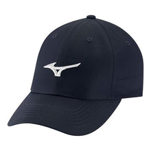 Load image into Gallery viewer, Mizuno Tour Adjustable Lightweight Hat - Navy/White/One Size
 - 4