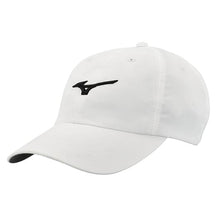 Load image into Gallery viewer, Mizuno Tour Adjustable Lightweight Hat - White/Black/One Size
 - 5