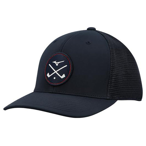 Mizuno Crossed Clubs Meshback Hat - Navy/One Size