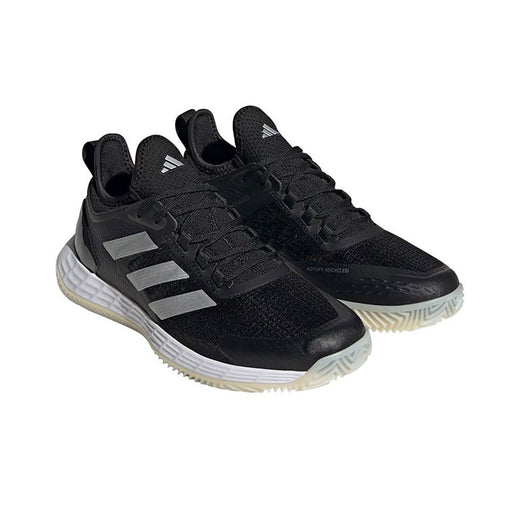 Adidas Adizero Ubersonic 4 Womens Cly Tennis Shoes - Black/Slv/White/B Medium/10.5