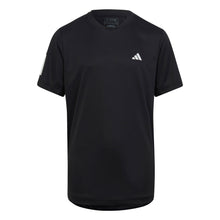 Load image into Gallery viewer, Adidas Club 3-StripeS Boys Tennis Shirt - Black/XL
 - 1