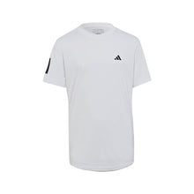 Load image into Gallery viewer, Adidas Club 3-StripeS Boys Tennis Shirt - WHITE 100/XL
 - 3