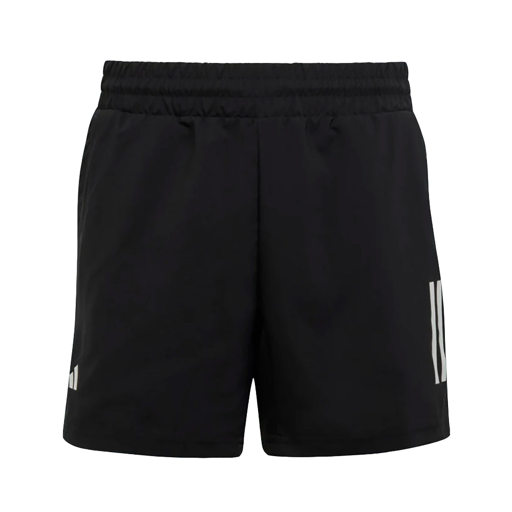 Adidas Club 3-Stripes Boys Tennis Shorts - BLACK 001/XL