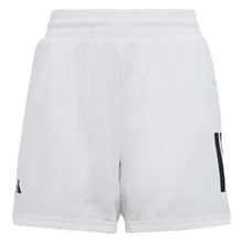 Load image into Gallery viewer, Adidas Club 3-Stripes Boys Tennis Shorts - WHITE 100/XL
 - 3