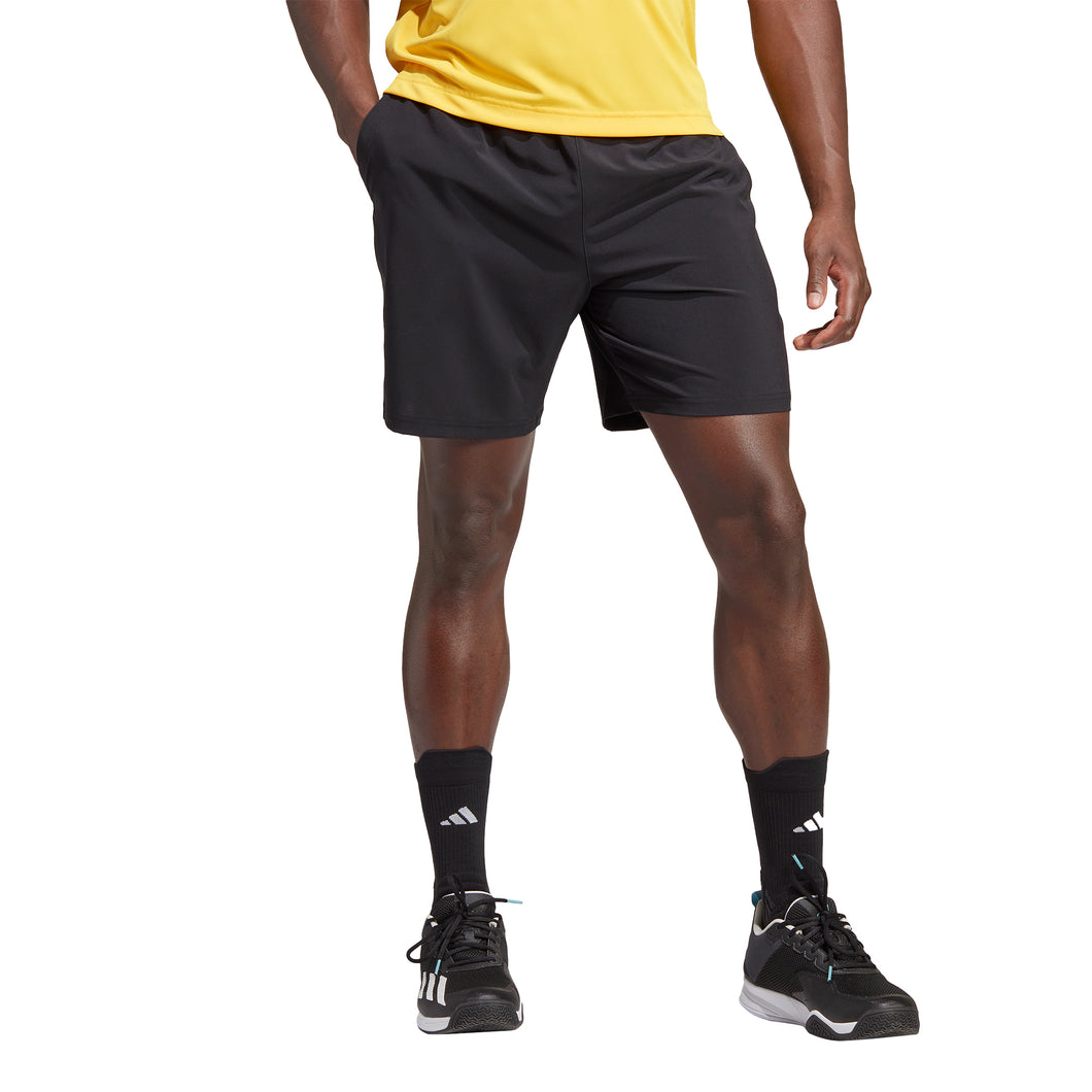 Adidas Club Stretch Woven 7in Mens Tennis Shorts - BLACK 001/XXL