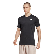 Load image into Gallery viewer, Adidas FreeLift Mens Tennis T-Shirt - BLACK 001/XXL
 - 3