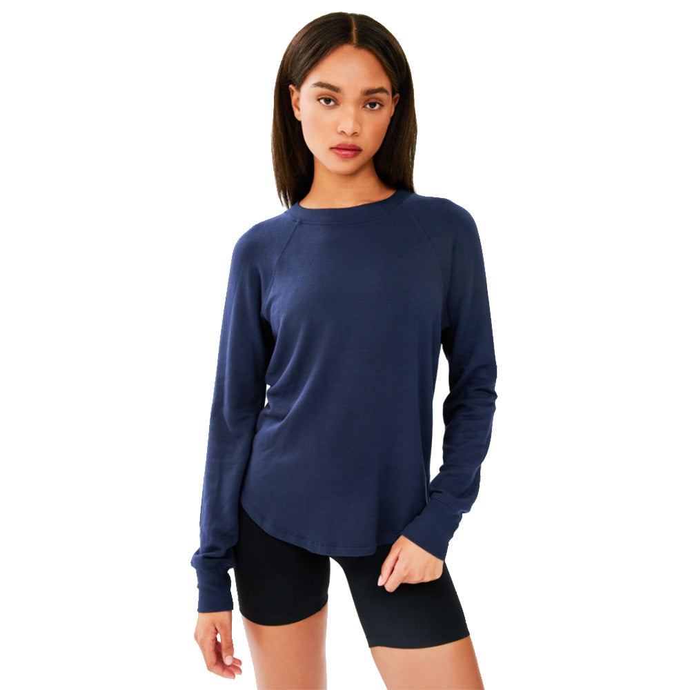 Splits 59 Warm Up Fleece Womens Sweatshirt - Indigo/L