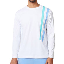 Load image into Gallery viewer, SB Sport All Seasons Long Sleeve Mens Tennis Shirt - White/2X
 - 3