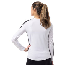 Load image into Gallery viewer, SanSoleil Sunglow Active Womens Tennis Shirt
 - 6