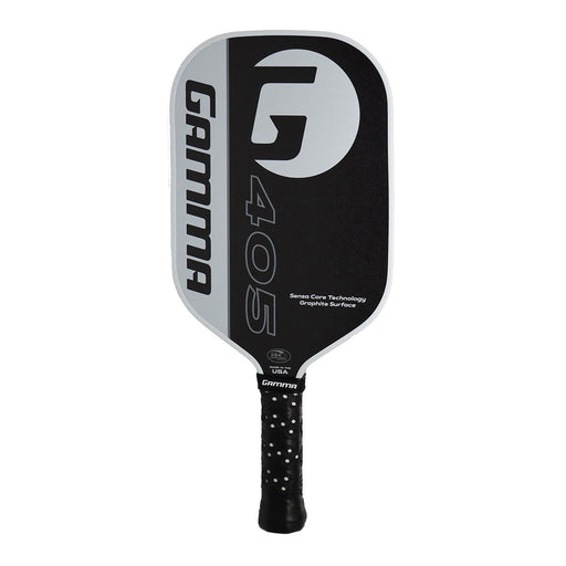 Gamma 405 Pickleball Paddle - Black/White/4 1/8/7.6 OZ
