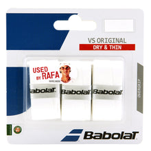 Load image into Gallery viewer, Babolat VS Original Overgrip 3-pack - WHITE 101
 - 4
