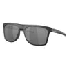 Oakley Leffingwell Matte Black Prizm Dark Gray Sunglasses