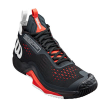 Load image into Gallery viewer, Wilson Rush Pro Tour Mid Mens Tennis Shoes - Black/White/Red/D Medium/14.0
 - 1