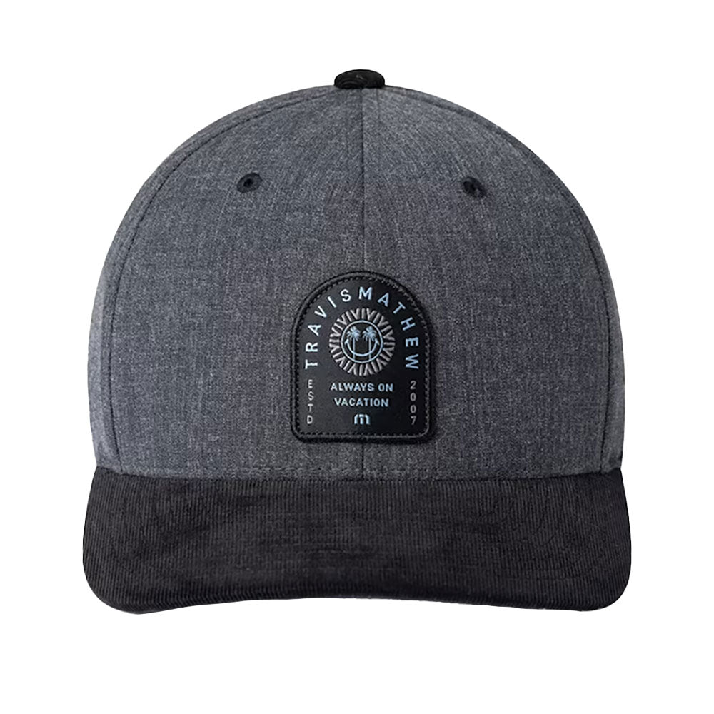 TravisMathew Zero Hour Mens Hat - Hthr Dark Grey/One Size