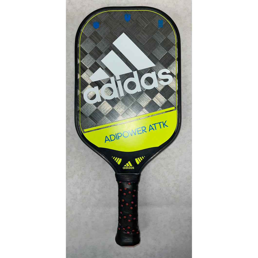 Used Adidas Adipower ATTK Pickleball Paddle 30024 - 2 DEMO/4 1/4